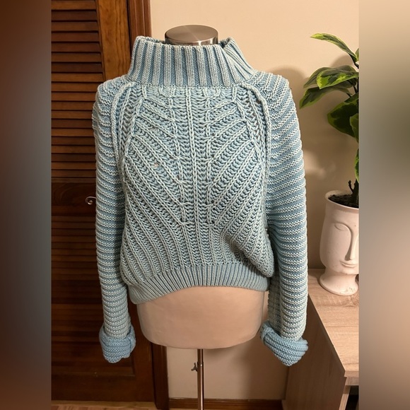 Free People | Sweetheart Sweater | Botany (B) - Picture 3 of 6